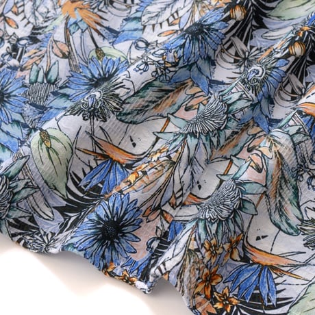 【SALE】【`26春夏新作】フレンチワンピース【綿100％・ワイルド小花】56781N-26S