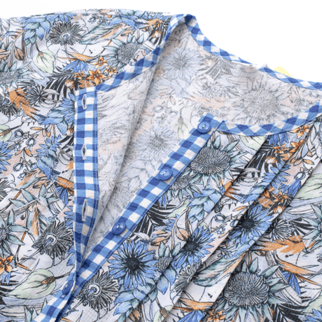 【SALE】【`26春夏新作】フレンチワンピース【綿100％・ワイルド小花】56781N-26S