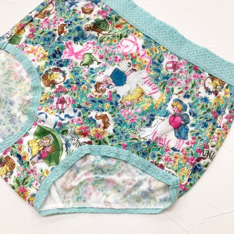 【SALE】のびふわパンツ【60接結・小花メルヘン】1442-24A