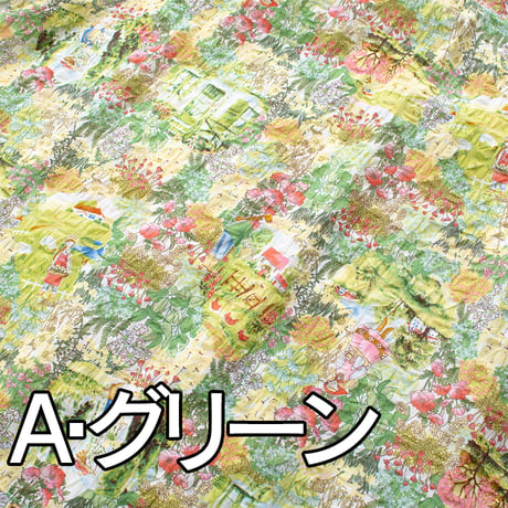 【SALE】【`26春夏新作】7分袖パジャマ【80ローンサッカー・ガーデン小花】26087P-26S