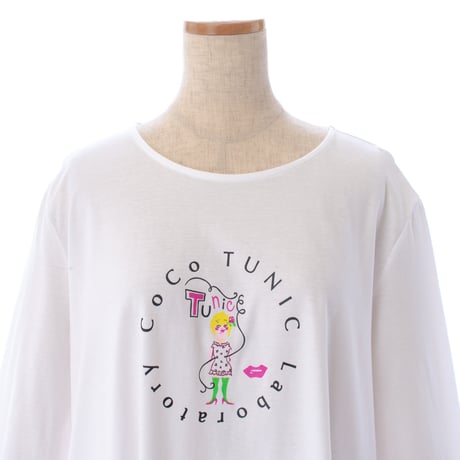 【`26春夏新作】7分袖Tシャツ【ワンポイントCoCoちゃん】6344-26S