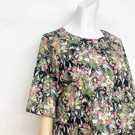 【SALE】コットンワンピース【小花柄】56746N-24S