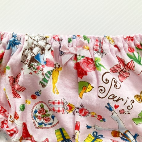 オヤスミパンツ【60接結・エッフェル塔】1135-25A