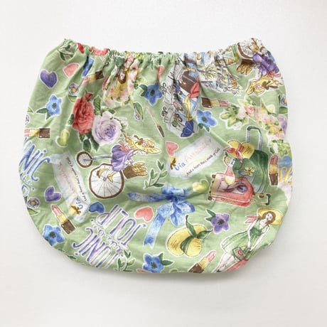【SALE】オヤスミパンツ【100双天竺・グリーントリップ】1098-23S