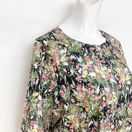【SALE】コットンワンピース【小花柄】56746N-24S