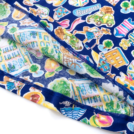 【SALE】5分袖シャツパジャマ【50強撚フライス・エスパーニャ】33326P-24S