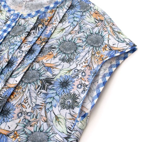 【SALE】【`26春夏新作】フレンチワンピース【綿100％・ワイルド小花】56781N-26S