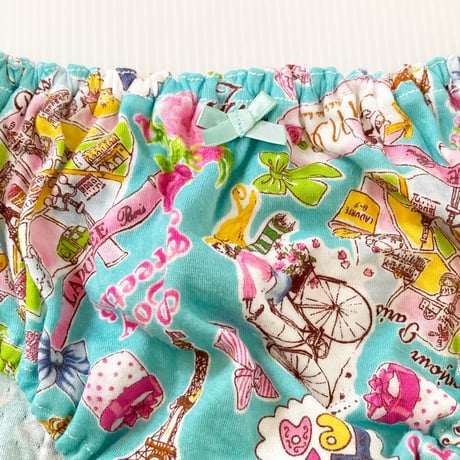 オヤスミパンツ【60接結・エッフェル塔】1135-25A