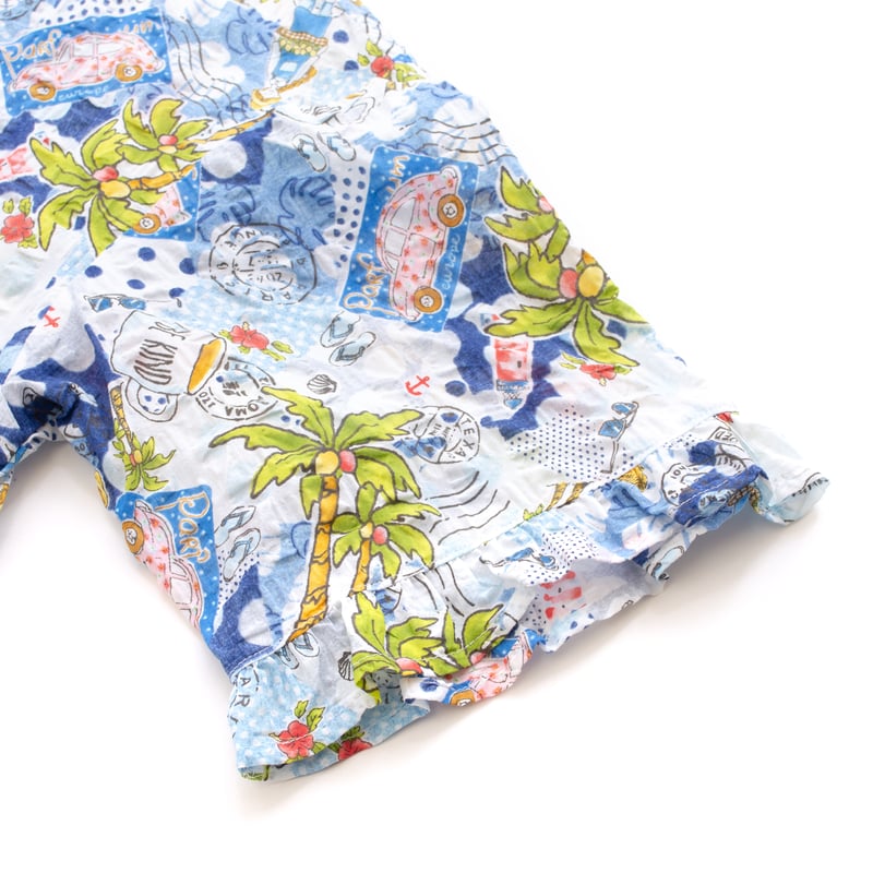 【LIMI feu】＊＊春夏＊＊カラフル水玉チュニック Lumino Monna カラフルドット チュニック 七分袖 水玉 総柄 M〜L