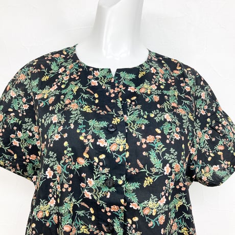 【SALE】コットンワンピース【夏の草花】56732N-23S