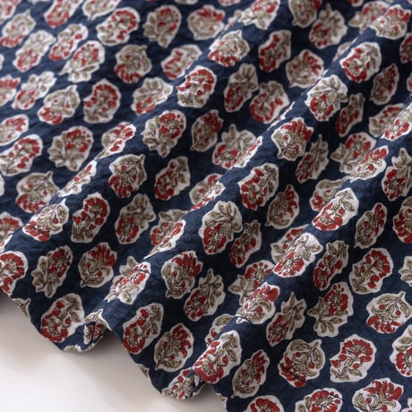 【SALE】【`26春夏新作】ウエスト切り替えワンピース【綿100％・小花】56765N-26S