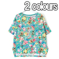 5分袖Tシャツ【100双天竺・ゴールドリボン】6324-25S