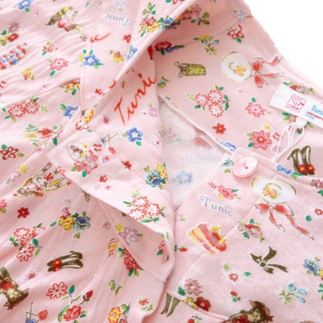 【’26春夏新作】切り替えパジャマ【80接結・プティTunic】26441P-26S