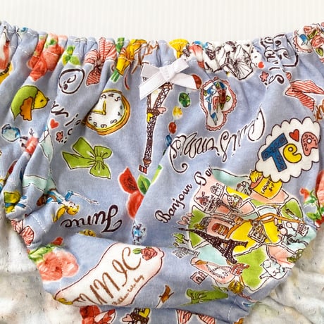 オヤスミパンツ【60接結・エッフェル塔】1135-25A