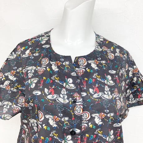 【SALE】コットンワンピース【サーカス団】56731N-23S