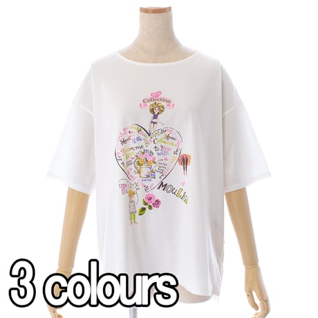【SALE】【`26春夏新作】5分袖Tシャツ【ワンポイントCoCoちゃん】6345-26S