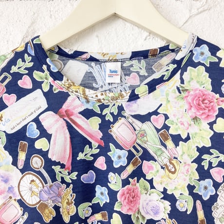 【SALE】5分袖Tシャツ【100双天竺・グリーントリップ】6289-23S