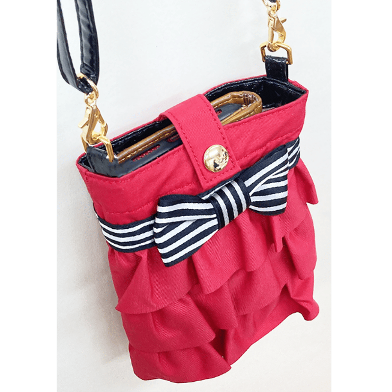 カーラ】リボンポケットポーチ【定番】18698 | TUNIC ～Laboratory ;