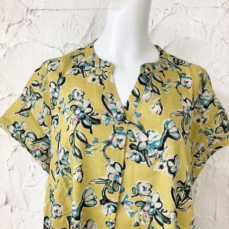 【SALE】ワンピース【綿麻】53733N-22S