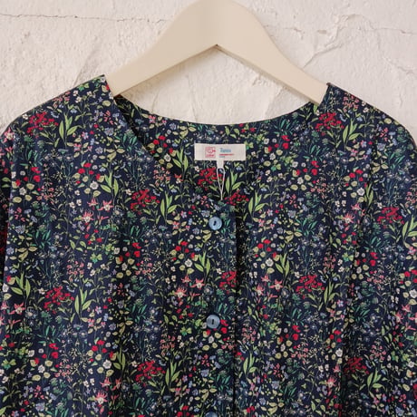 【SALE】綿100ワンピース【7分袖・小花柄】46633N-23S