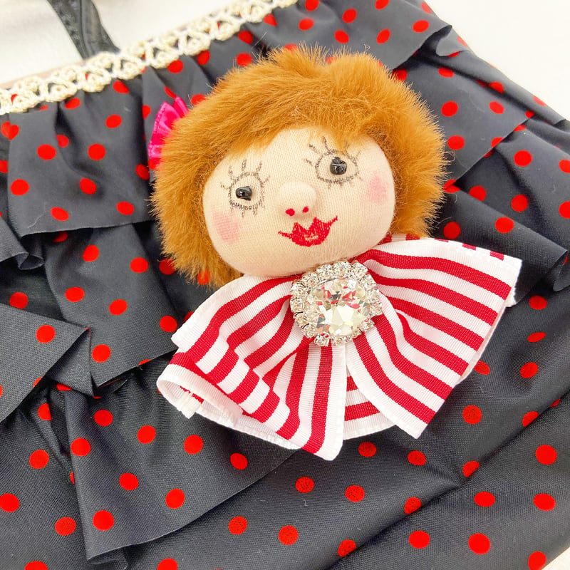 チョコフリル】ポシェットBag【チャーム付き】18187 | TUNIC ～Laborato