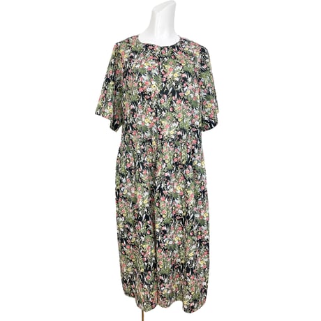 【SALE】コットンワンピース【小花柄】56746N-24S