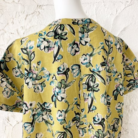 【SALE】ワンピース【綿麻】53733N-22S