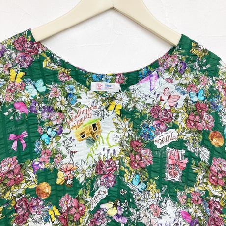 【SALE】ワンピース【80ローンパフサッカー・メルヘン】53064N-24S