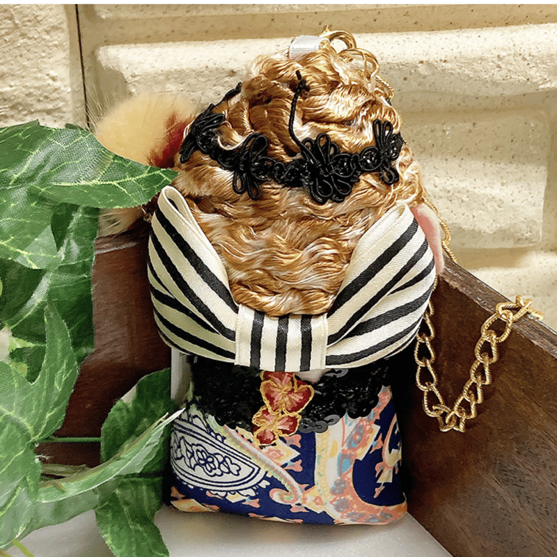 レア mel★melmelmeelme 人形 コモ チャーム 鴨居キャラクター】チャームドール【マダムベルモンド】11561