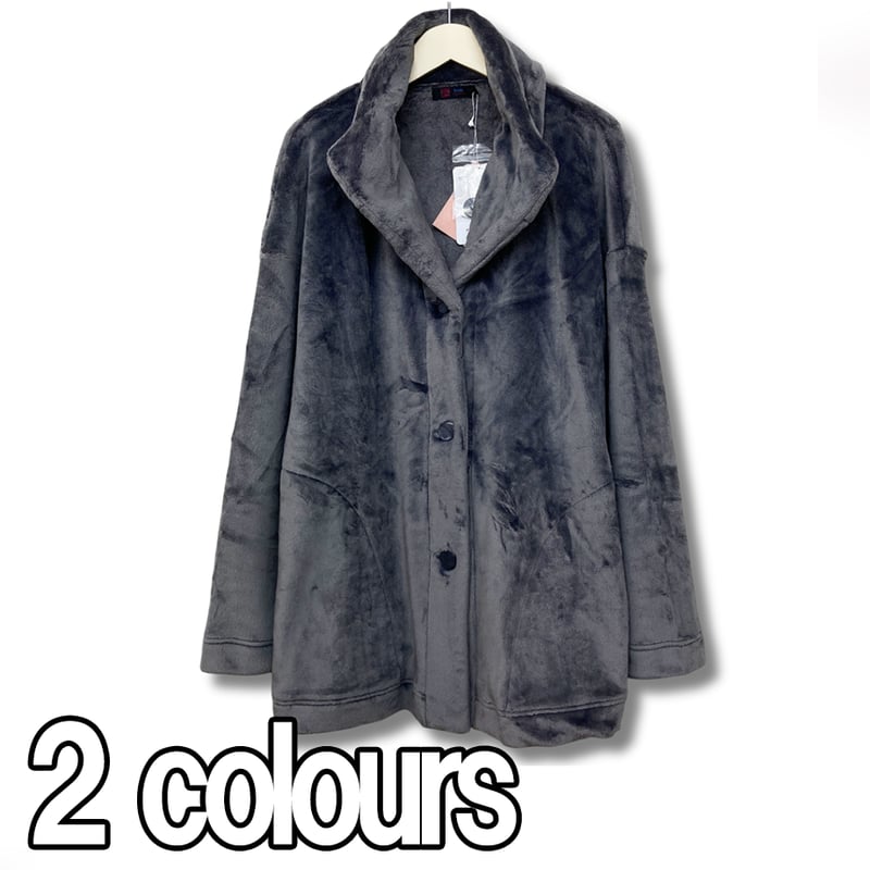 SALE】ベロアアウター【ショートコート無地】89948-23A | TUNIC SALE】ベロアアウター【ショートコート無地】89948-23A | TUNIC