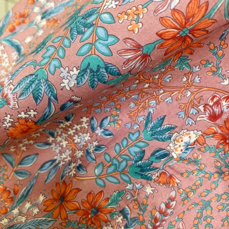 【SALE】コットンワンピース【くすみ小花】56727N-22S