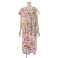 【SALE】【’26春夏新作】フレンチ切り替えワンピース【80ローンサッカー・レモネードGirl】56024N-26S