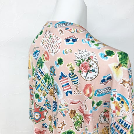 【SALE】5分袖Tシャツ【50強撚フライス・エスパーニャ】6310-24S