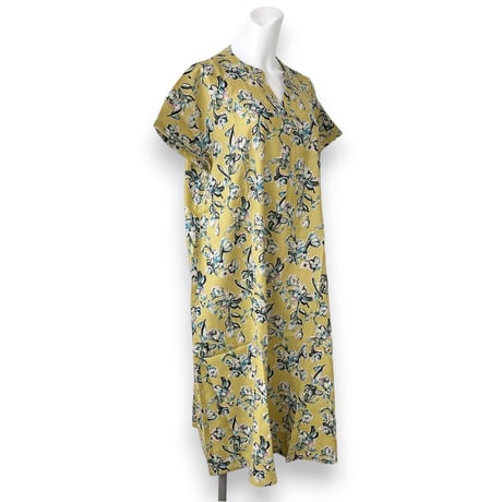 【SALE】ワンピース【綿麻】53733N-22S
