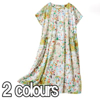 【SALE】　ワンピース【80双天竺・リトルワールド】53262N-25S
