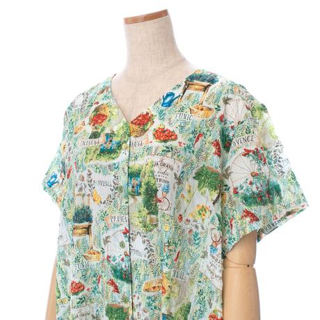 【SALE】ワンピース【80ローンサッカー・ガーデン】56093N-23S