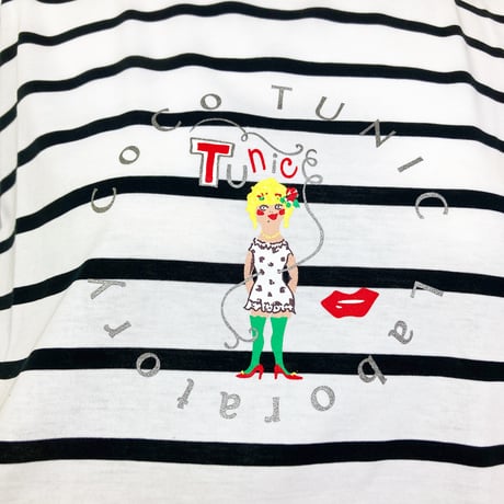 【SALE】【`26春夏新作】6分袖ボリュームTシャツ【ワンポイントCoCoちゃん】6343-26S