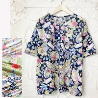 【SALE】5分袖Tシャツ【100双天竺・グリーントリップ】6289-23S