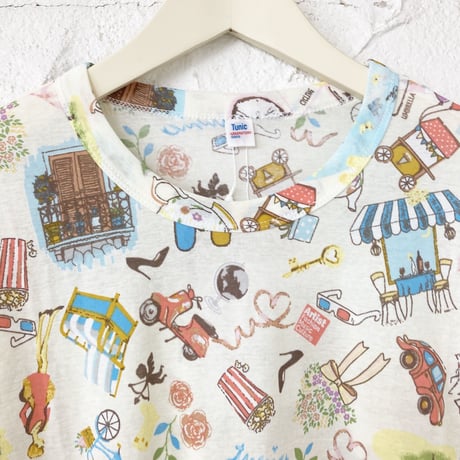 【SALE】5分袖Tシャツ【50強撚フライス・ワールドカフェ】6291-23S