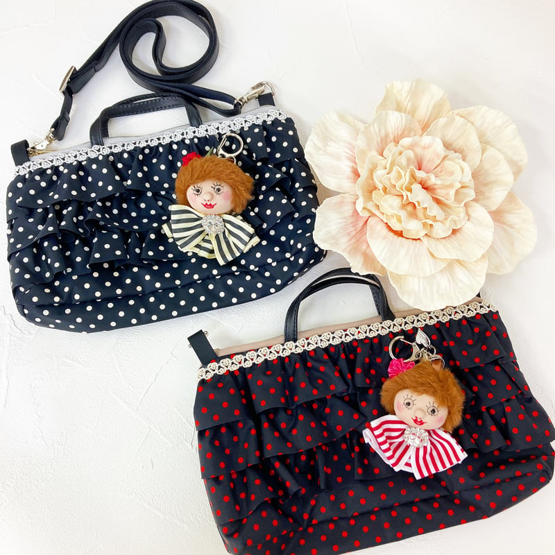 チョコフリル】ポシェットBag【チャーム付き】18187 | TUNIC ～Laborato