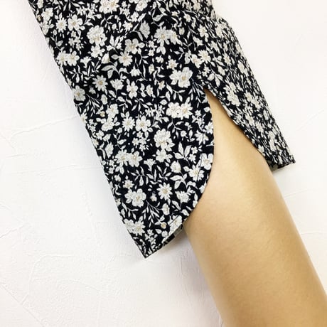 【SALE】【'26春夏新作】9分丈パンツ【ミラクルウェーブ・小花】3191-26S
