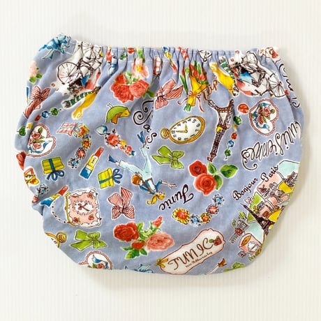 オヤスミパンツ【60接結・エッフェル塔】1135-25A