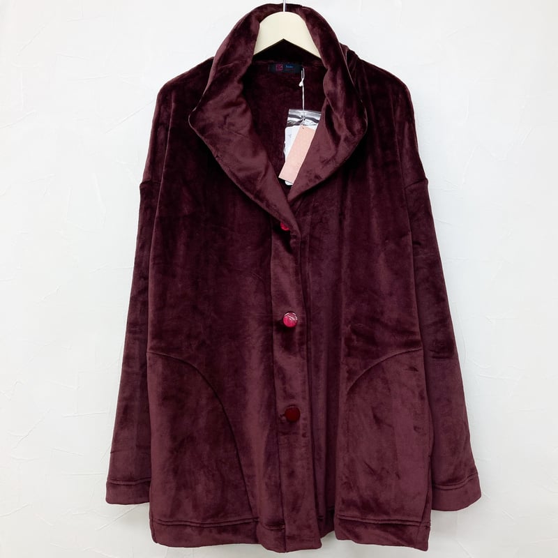 SALE】ベロアアウター【ショートコート無地】89948-23A | TUNIC ～Labo