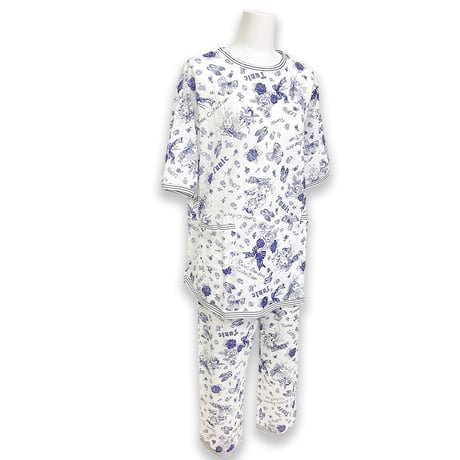 【SALE】【`26春夏新作】5分袖パジャマ【メロンジャガード・モノトンコレクション】33330P-26S