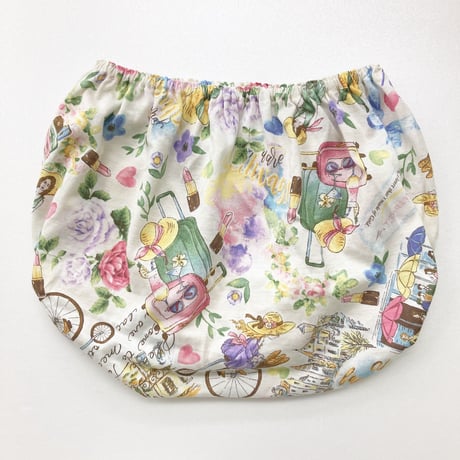 【SALE】オヤスミパンツ【100双天竺・グリーントリップ】1098-23S