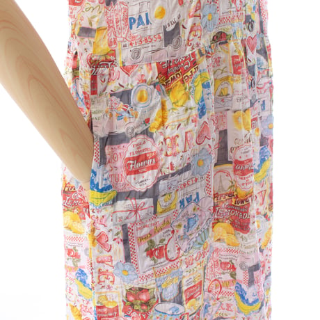 【SALE】【’26春夏新作】フレンチ切り替えワンピース【80ローンサッカー・レモネードGirl】56024N-26S