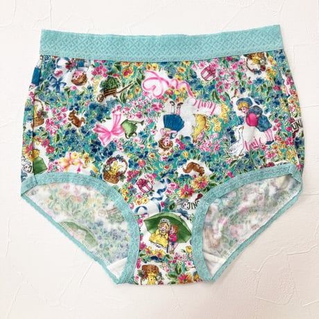 【SALE】のびふわパンツ【60接結・小花メルヘン】1442-24A