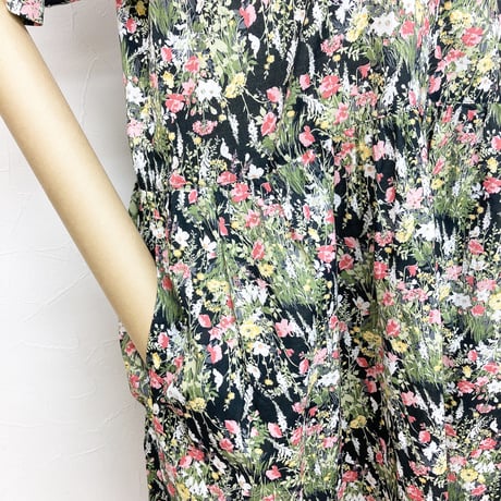 【SALE】コットンワンピース【小花柄】56746N-24S