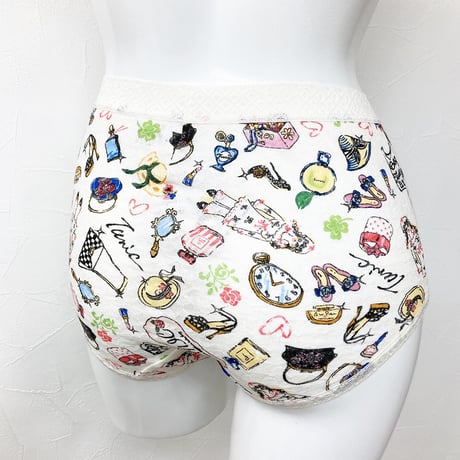 【SALE】のびふわパンツ【メロンジャガード・リボン女子】1438-24S