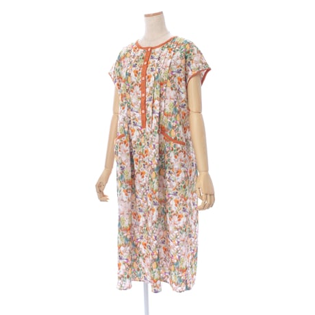 【SALE】【`26春夏新作】フレンチワンピース【綿100％・ワイルド小花】56782N-26S